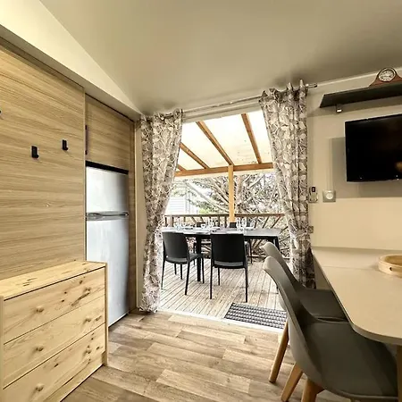 Mobile-home Au Des Reves 4* Avec Climatisation Lattes